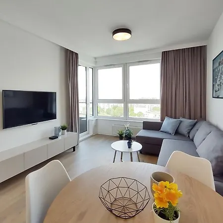 Modern Apartment In Zaspa Vvita Gdansk Exterior photo