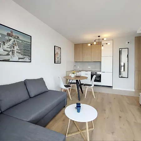 Modern Apartment In Zaspa Vvita Gdansk Exterior photo