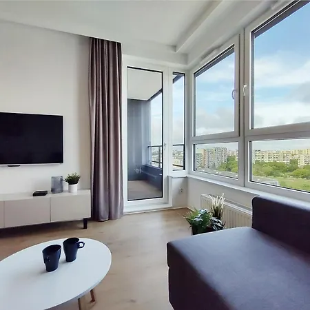 Modern Apartment In Zaspa Vvita Gdansk Exterior photo